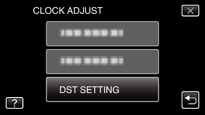 DST SETTING